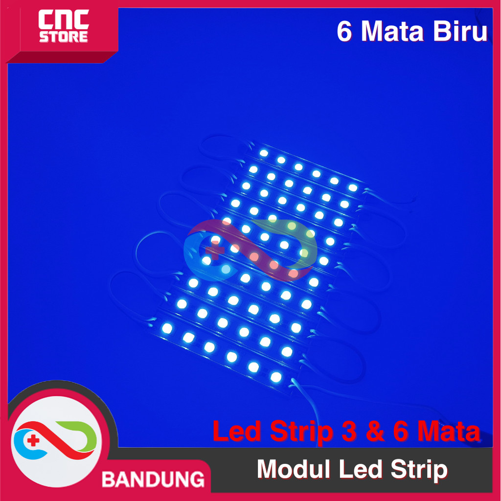 MATA 12V LED MODULE 6-EYE LED MODULE SMD 5050 NEON BOX BLUE VARIATION LIGHTS