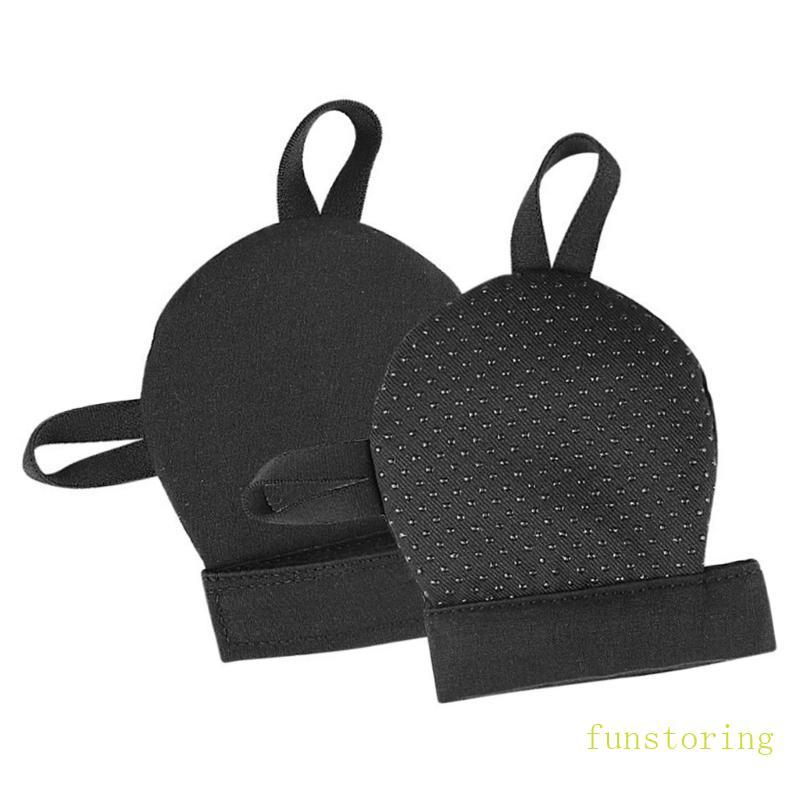 FUN Fitness Hand Support สําหรับการออกกําลังกายซ้ําพื้นผิวสัมผัสที่มีแผงด้านหลัง Airy Cushioned Hand