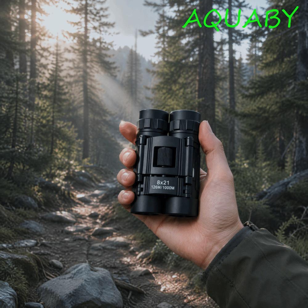 กล้องส่องทางไกล AQUABY กําลังขยายสูง, 1000 YARDS 8X HD ซูมกล้องส่องทางไกล, Professional Professional
