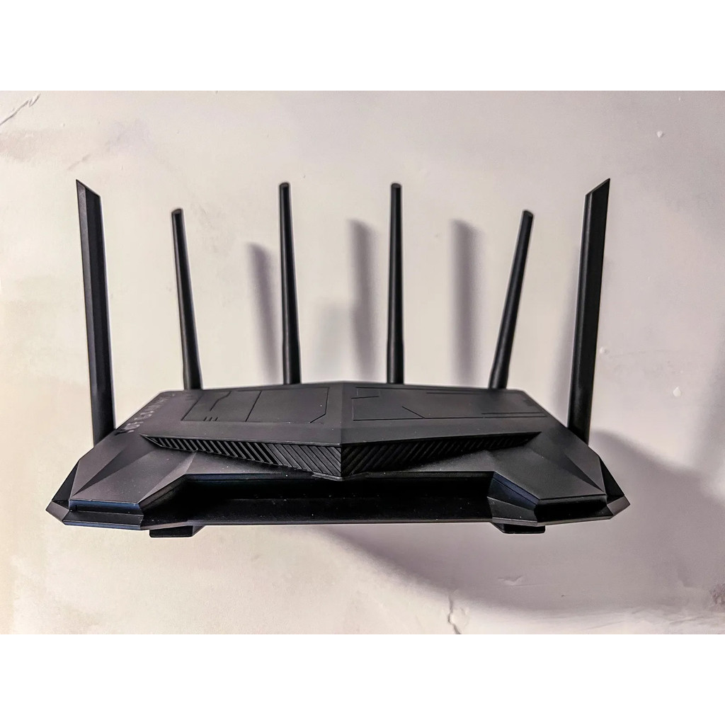 เหมาะสําหรับ Asus Asus AX5400 Router Wall Bracket ไม้แขวนเสื้อติดผนัง Cat Storage Rack กล่องเก็บ