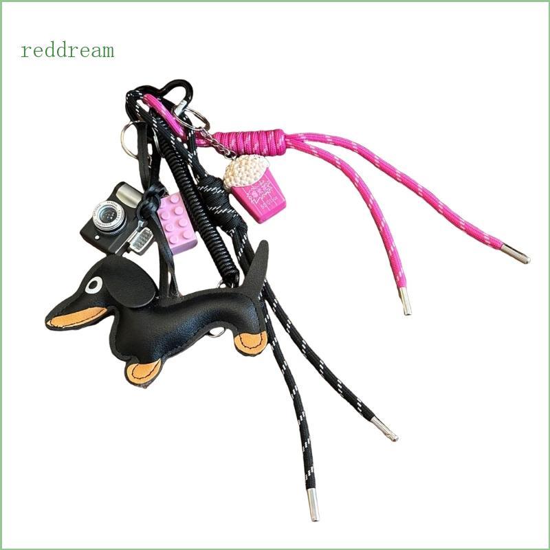 REDD Artistic Sausage Dog Key Accessory พวงกุญแจมีสไตล์ Charm สําหรับคุณไม่เหมือนใคร
