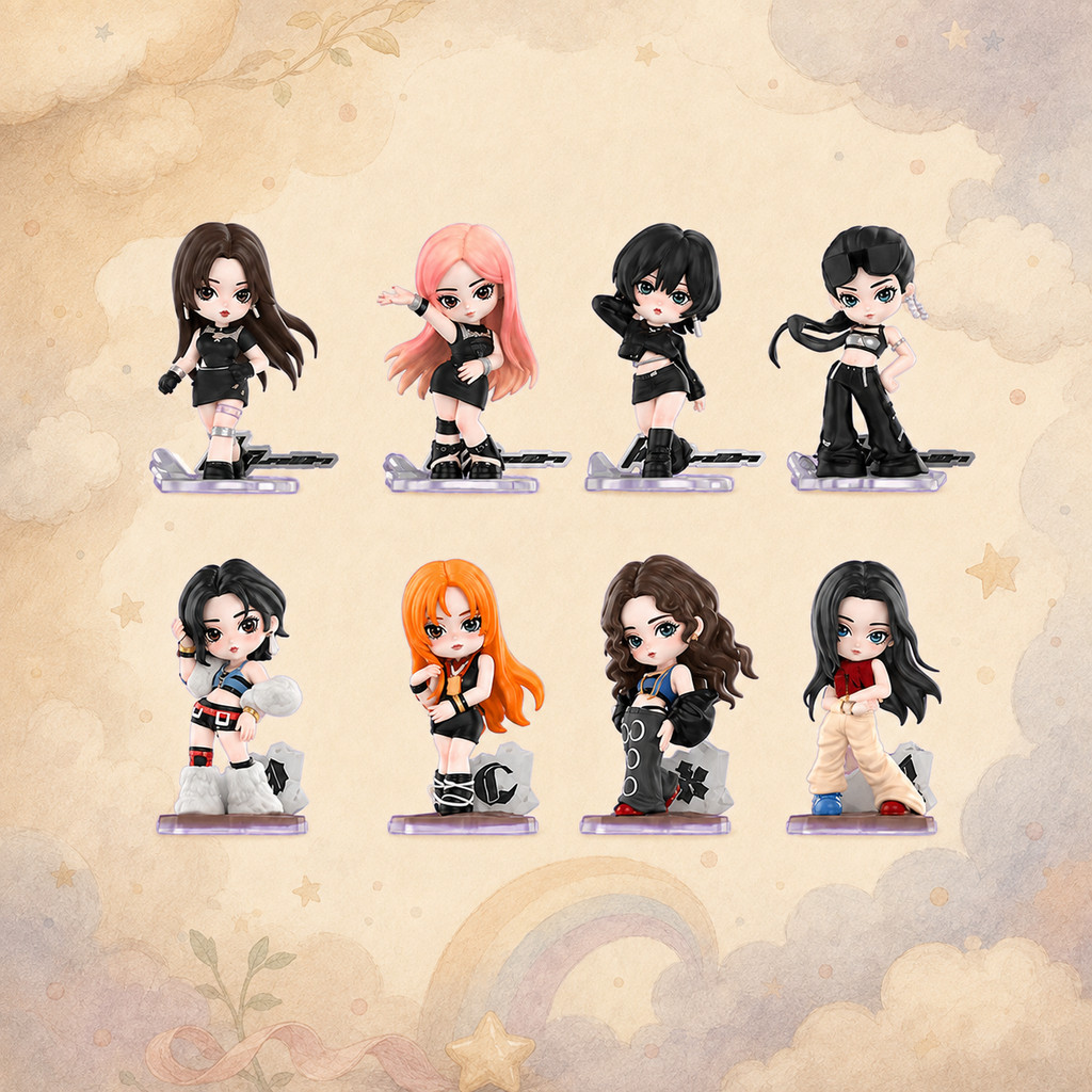 P POPMART aespa Collection Series รูป Mystery Box ของขวัญเครื่องประดับแท้
