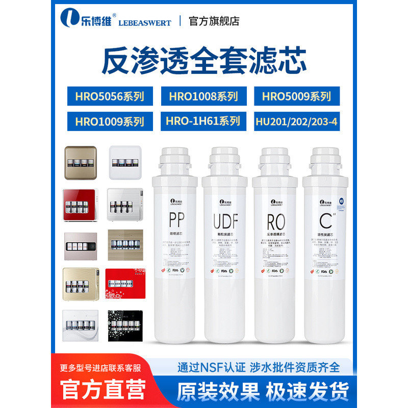 ใช้ได้กับเครื่องกรองน้ำ Haier รุ่น HRO50-5D/5070/5056/1H61/1008/75W/200-5W (ไส้กรอง ZW)