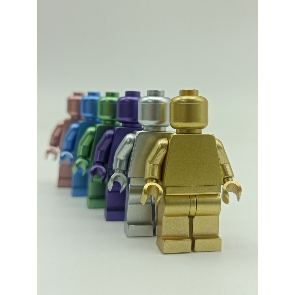 Building Block Minifigure Building Block Minifigure Pure Color Body Plain Color Building Block Minif