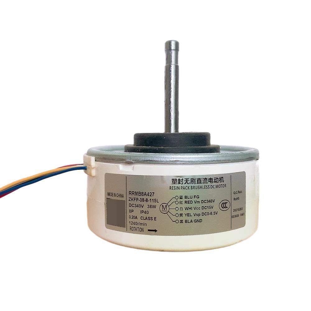 มอเตอร์พัดลมใน DC สำหรับแอร์ Hitachi 1-1.5P รุ่น RRMB8A427 5 สาย ZKFP-38-8-115L