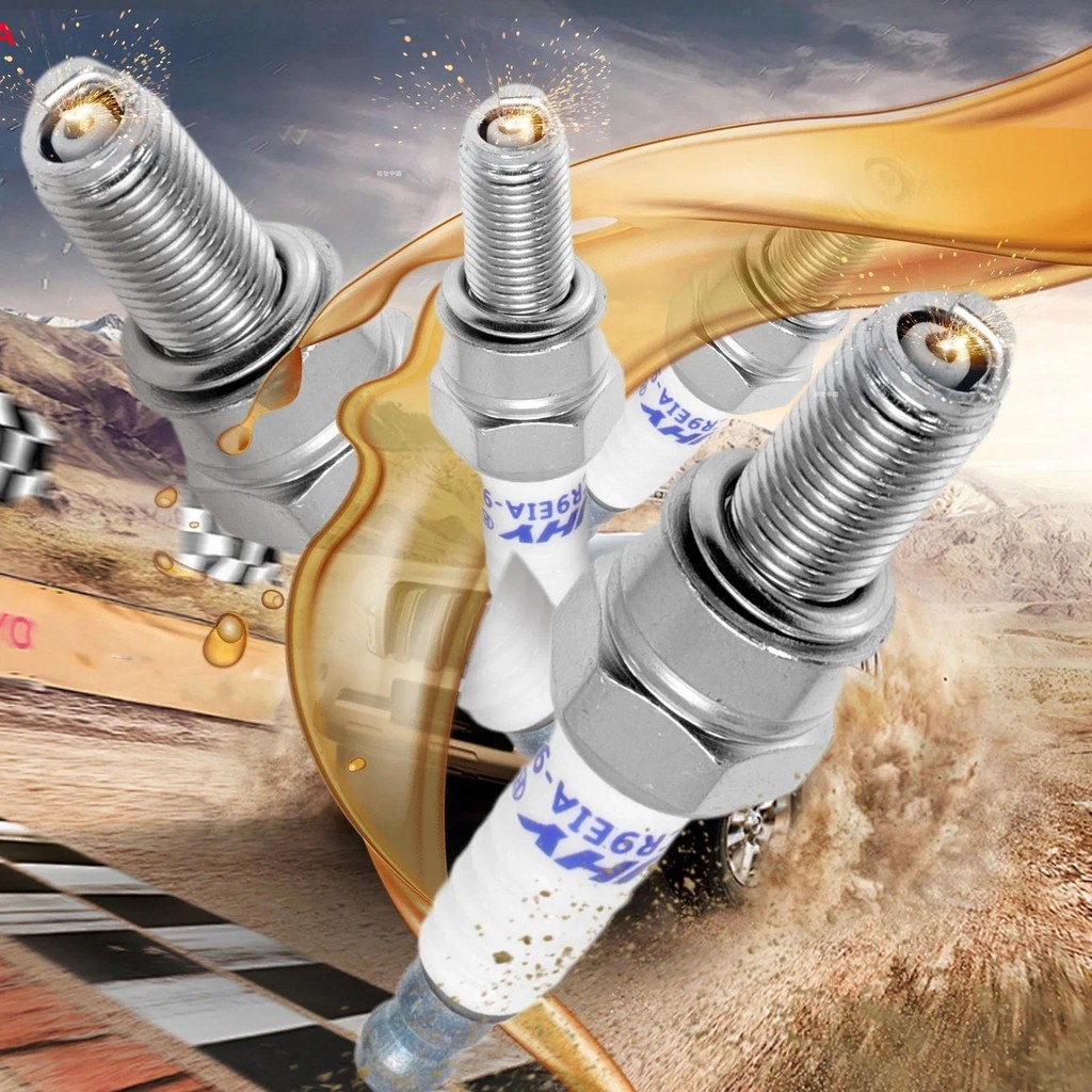 4PCS CR9EIX 3521 หัวเทียนอิริเดียมเปลี่ยน 6263 CR8E CR7E CR8E G57C G59C สําหรับ SUZUKI GSXR รถจักรยา