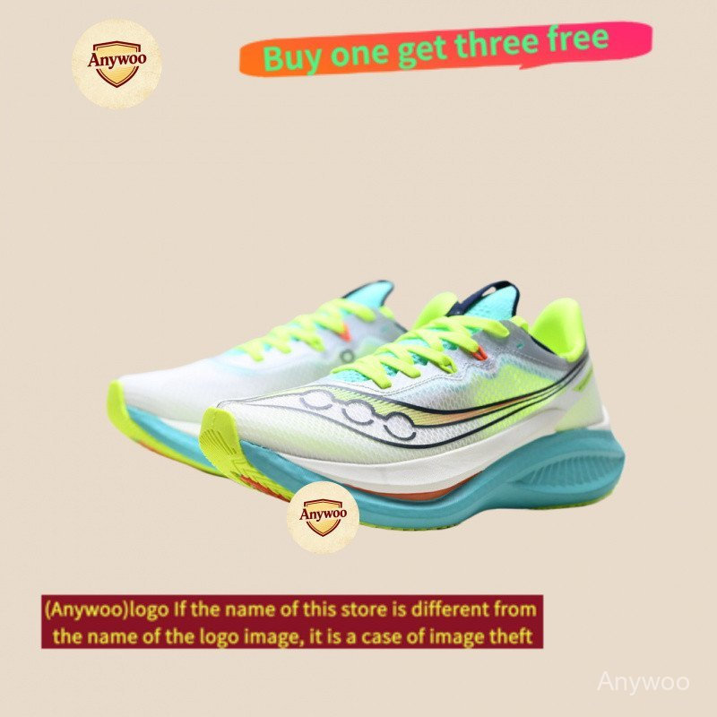 SAUCONY ENDORPHIN PRO 5 Full Palm Carbon Plate Marathon Racing Rebound Road Running Training รองเท้า