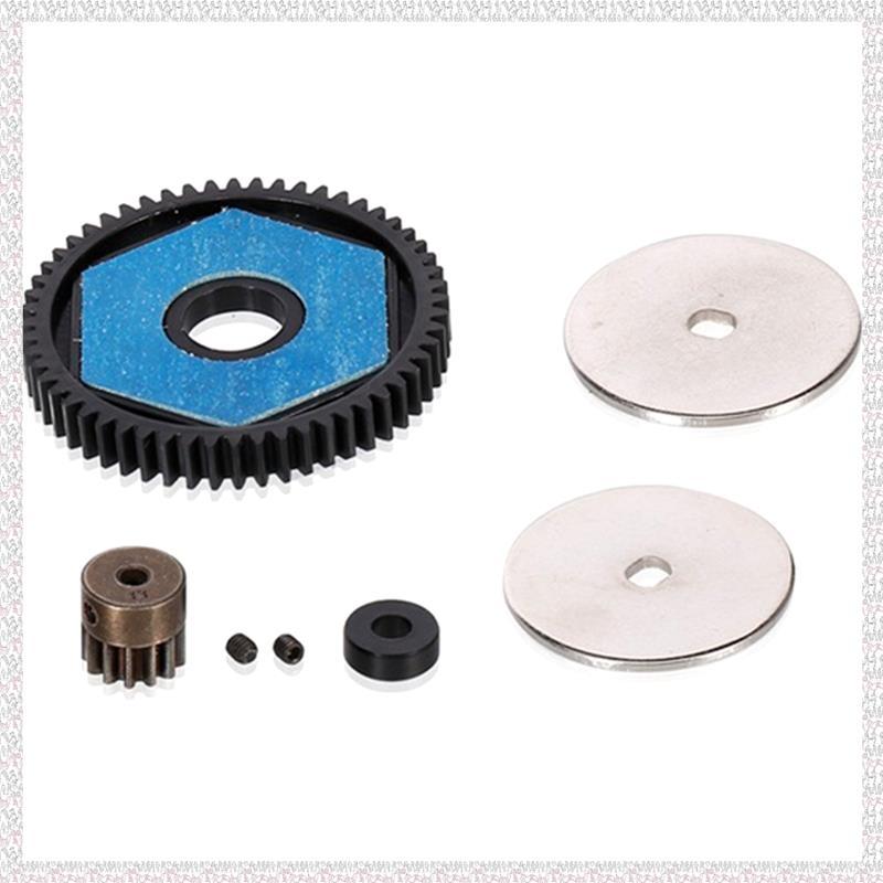 [deeamber.ph] 56T Spur Gear เปลี่ยน 56T Spur Gear 13T ชุดเกียร์มอเตอร์เกียร์มอเตอร์สําหรับ 1/10 RC C