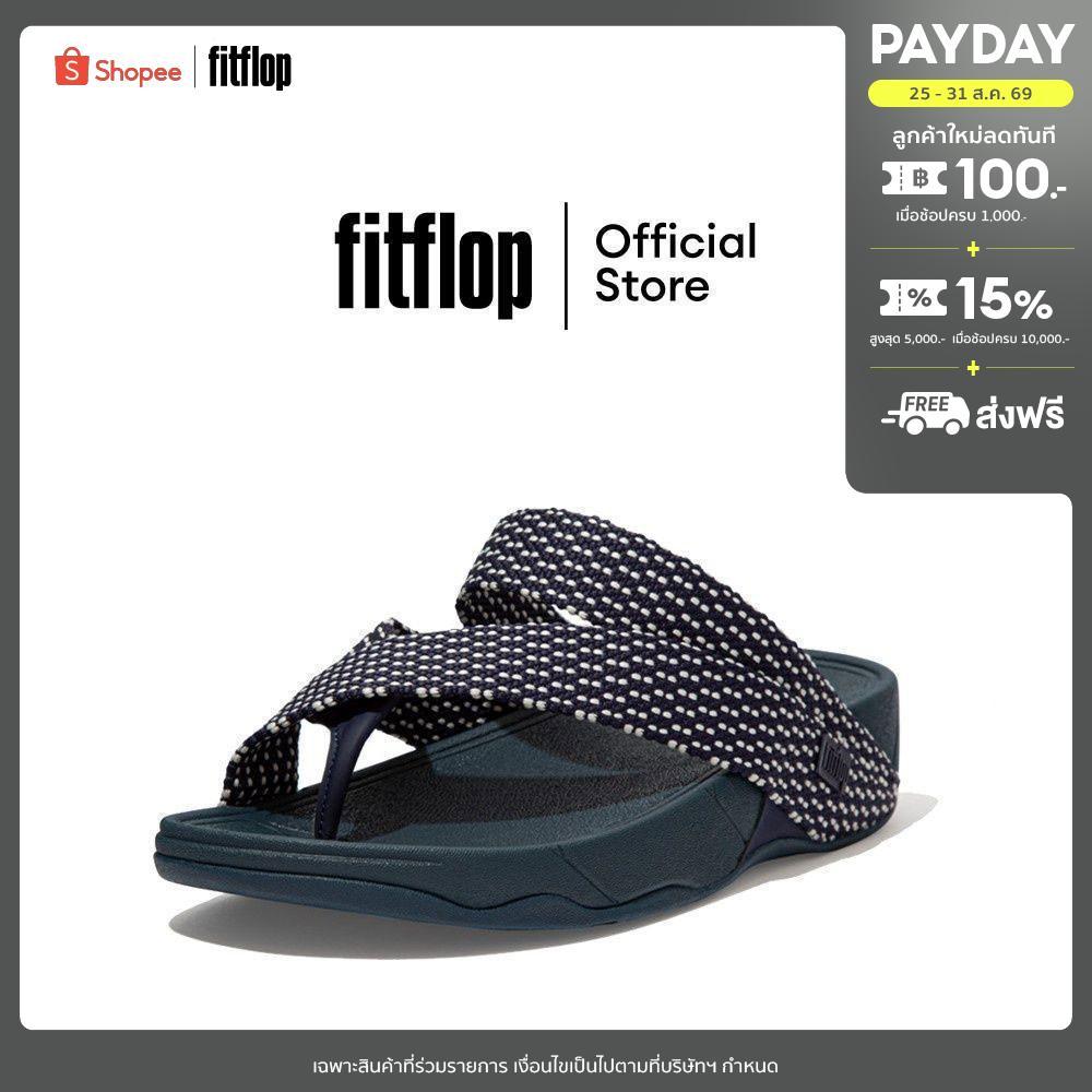FITFLOP COMM-SLING WEAVE TOE-THONGS รองเท้าแตะแบบหูหนีบผู้ชา