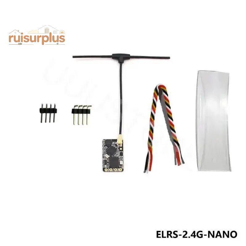 [Rui-t] ELRS 2.4G Nano Micro Receiver Latency ต่ําโมดูลสัญญาณรีเฟรชสูงสําหรับผู้ใช้เริ่มต้น FPV