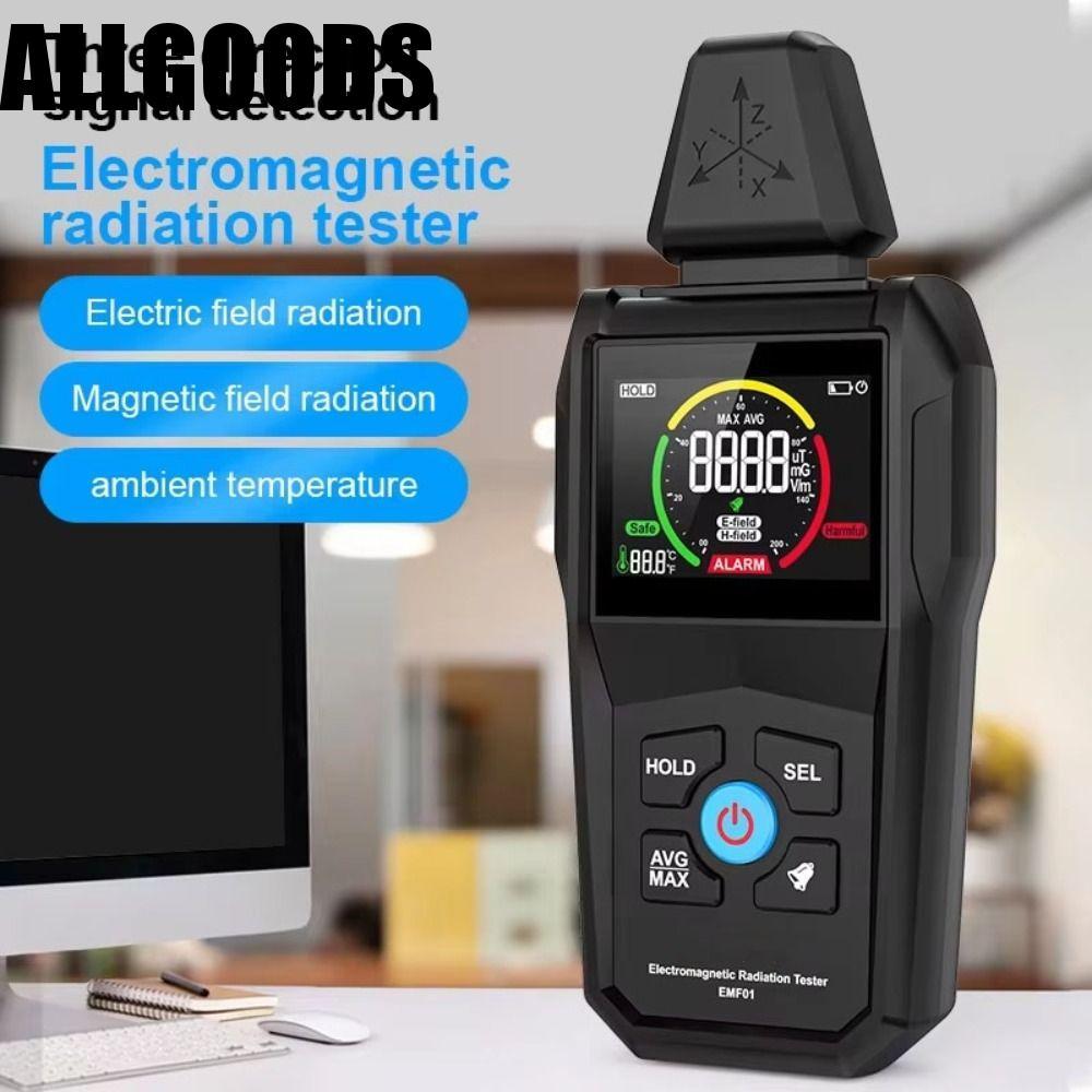ALLGOODS เครื่องตรวจจับรังสีแม่เหล็กไฟฟ้า, EMF01 ความแม่นยําสูงเครื่องทดสอบรังสีแม่เหล็กไฟฟ้า,รังสี 