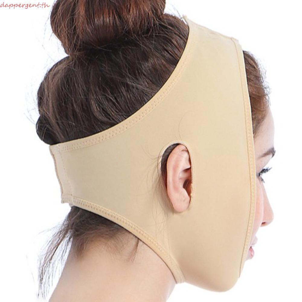 DAPPERGENT Face Lifting Oval Mask, V Shaper V Line Cheek Slimming Mask, Simple ลด Double Chin Skin C