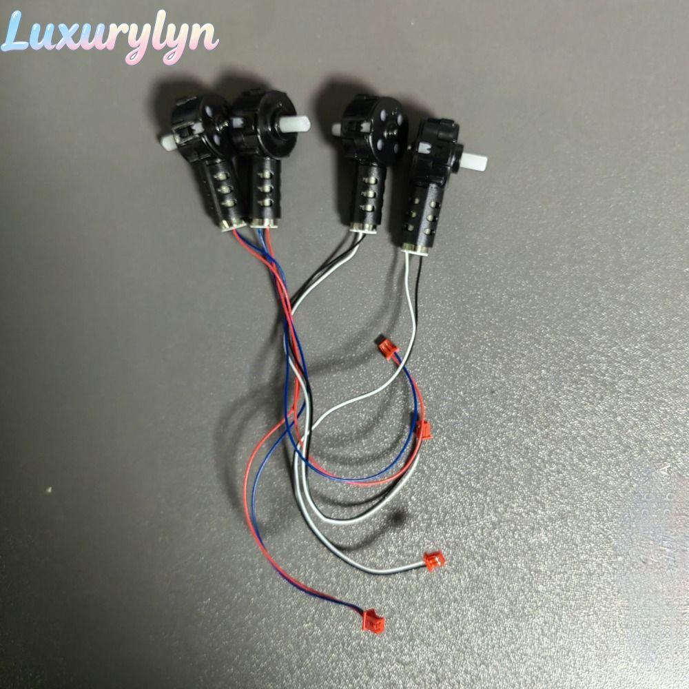 LUXURYLYN E88/E99 Quadrotor Accessories, 9 รูปแบบสีดํา Universal Motor Base, Engines Big Gear RC Dro