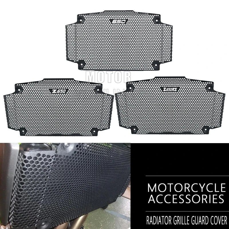 หม้อน้ํารถจักรยานยนต์ Grille Guard Cover สําหรับ Kawasaki Z 650 RS Z650RS Z 650RS 2022-2023-2024-202