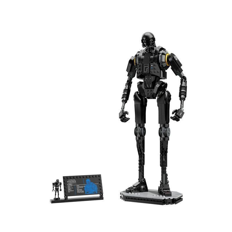 เข้ากันได้กับ Star Wars 75434K-2SO เครื่องรักษาความปลอดภัย Building Blocks รุ่นความยากลําบากชายอายุม