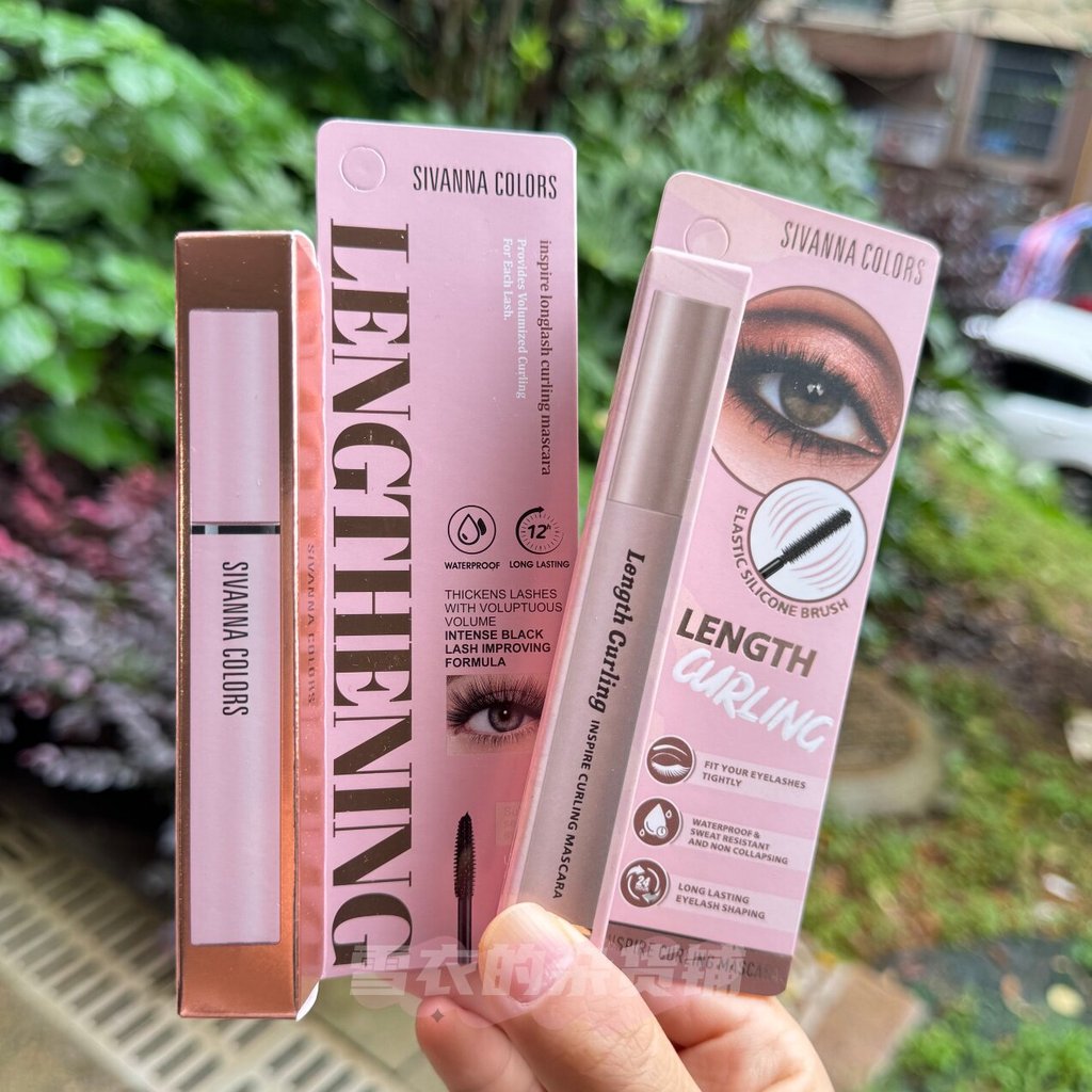 มาสคาร่ากันน้ำ มาสคาร่าใส Thailand Sivanna Colours Sivanna Colours Mascara Big Eye Curling กันน้ํา ก