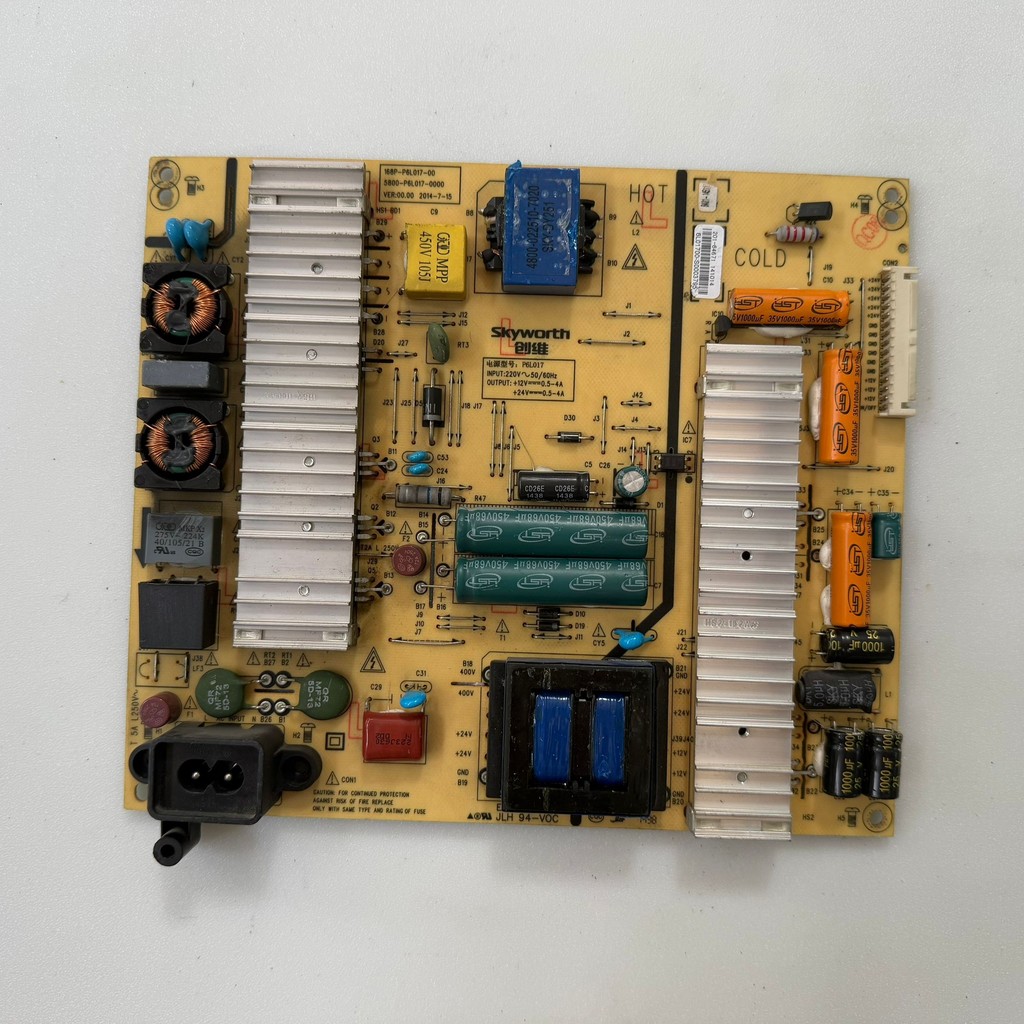 Original Chuangwei 55E710U 55G8200 Power Board 5800-P6L017-0000 168P-P6L017-00