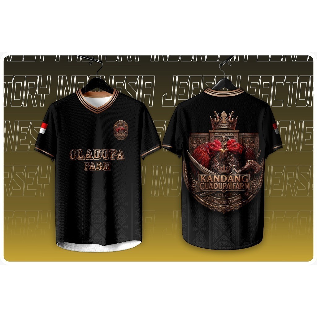 CHICKEN JERSEY - ROOSTER 005 EPSON SHORT สําหรับผู้ใหญ่และเด็ก