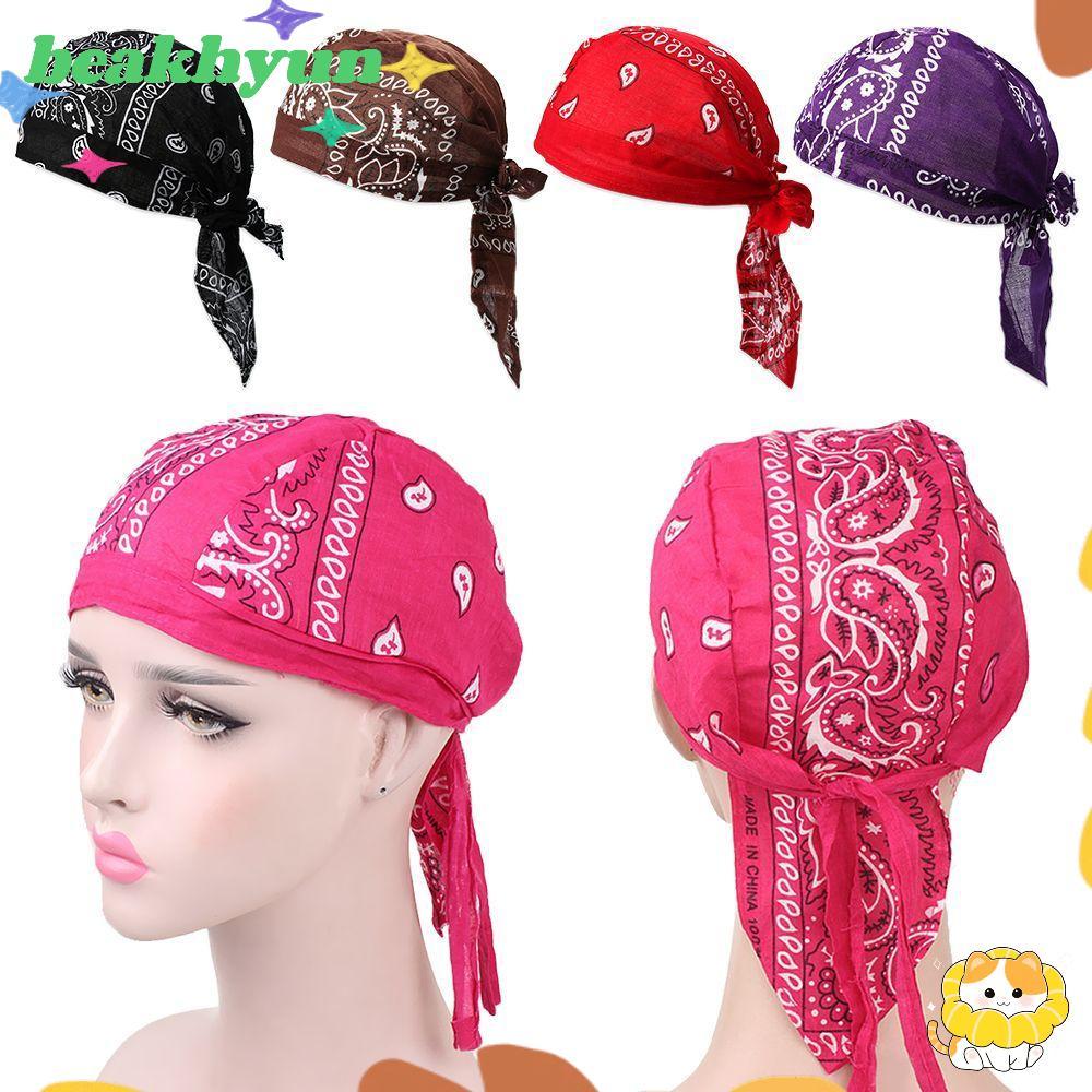 BYUN Pirate Hat Outdoor Sport Cotton Quick Dry Headscarf Bandana