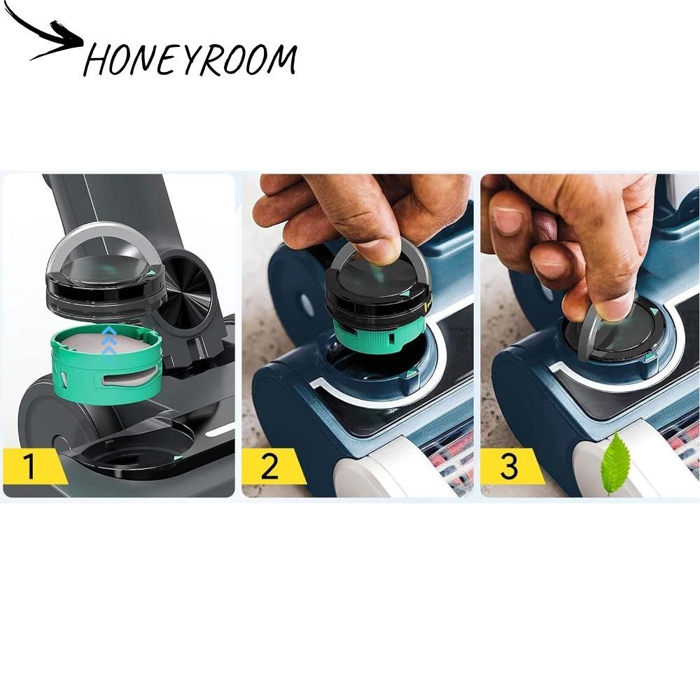 HONEYROOM 4PCS กลิ่น Neutralizer ตลับหมึก,สีเขียวขนาดกะทัดรัดเครื่องฟอกอากาศ,พลาสติกสําหรับ Shark HZ