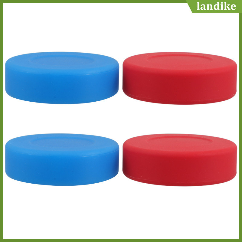 4pcs Matte Ice Hockey Pucks Hockey ปฏิบัติ Ice Hockey Hockey Ice Race Puck สําหรับการฝึกอบรม Hockey 