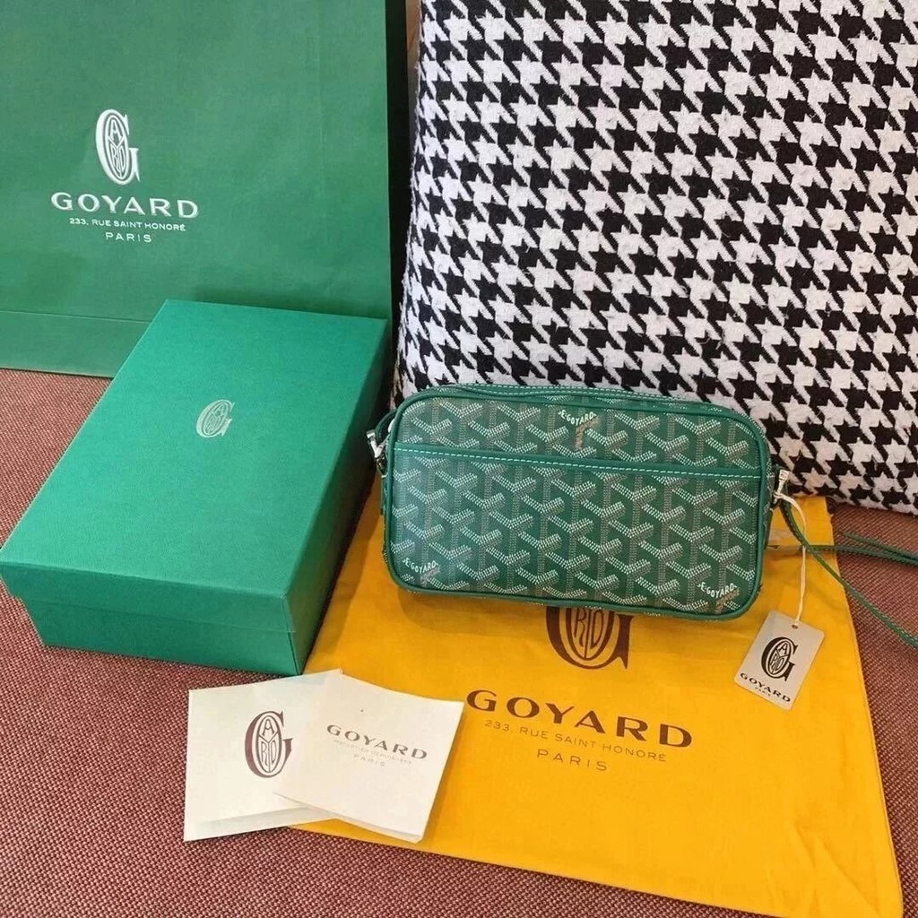 Goyard Goyard เกาหลี Goyard กระเป๋ากล้องคนดังสไตล์เดียวกัน Goyard คลัทช์กระเป๋า Goyard กระเป๋าสะพายห