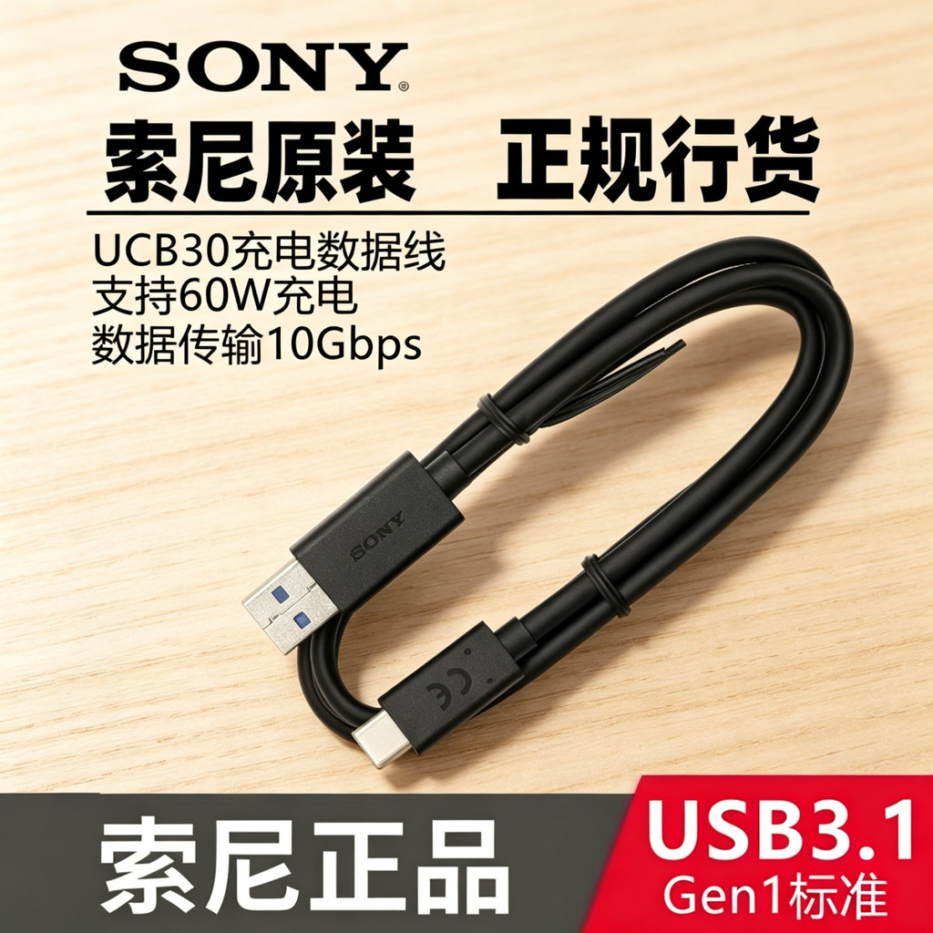 เครื่องอ่านการ์ด Sony CFEA MRW-G2/MRW-G3 สายเคเบิลข้อมูลต้นฉบับสายส่งการเชื่อมต่อ USB3.2