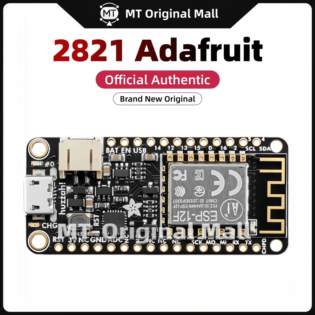 MT-Original Mall 2821 Adafruit Feather HUZZAH พร้อม ESP8266 - Headers หลวม