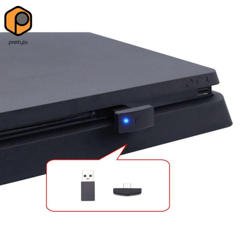 [สวย] เกม USB Bluetooth 5.0 อะแดปเตอร์ Dongle เครื่องส่งสัญญาณเสียงไร้สายสําหรับ PC สําหรับ PS4/PS5 