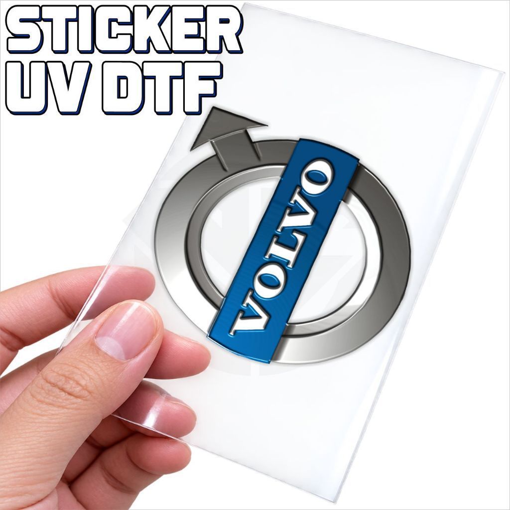 สติ๊กเกอร์ UV DTF VOLVO TRUCK BUS || สติ๊กเกอร์วอลโว่ || คุณภาพระดับพรีเมียม