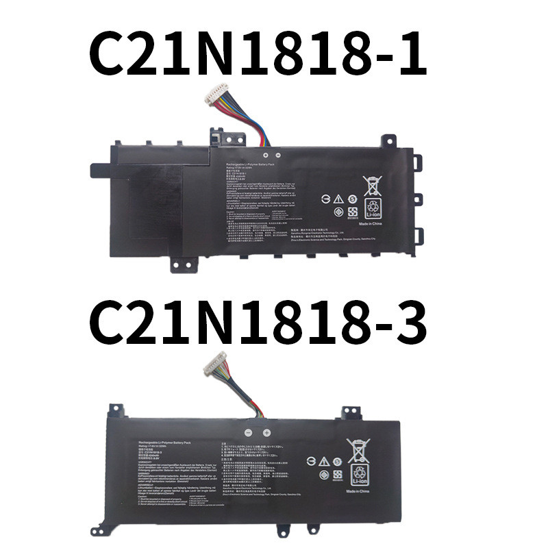 แบตเตอรี่โน้ตบุ๊ก Asus C21N1818-1 C21N1818-3 X412FA FJ V4000F D

