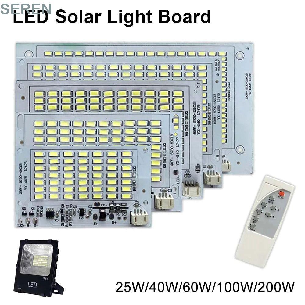 SEREN 1 ชิ้นแผงแหล่งกําเนิดแสง, SMD5730 แสงสีขาว LED Light Board, พร้อมรีโมทคอนโทรล 25/40/60/100/250 วัตต์ความสว่างสูงรีโมทคอนโทรล Floodlight