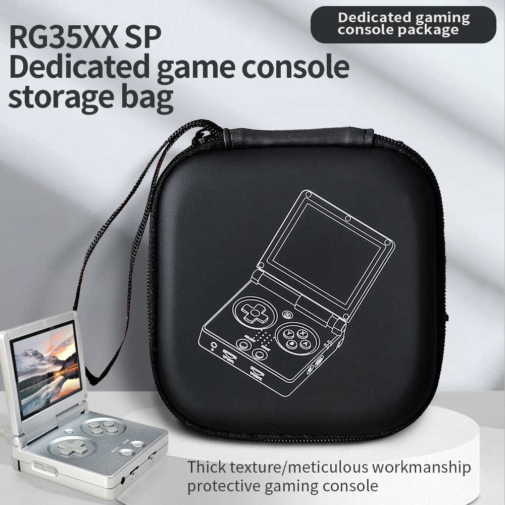 RG35XXSP/34xxsp เกมคอนโซลเฉพาะกระเป๋าคอนโซลเกมพลิกดิจิตอลคอนโซลเกมแบบพกพาอุปกรณ์เสริม
