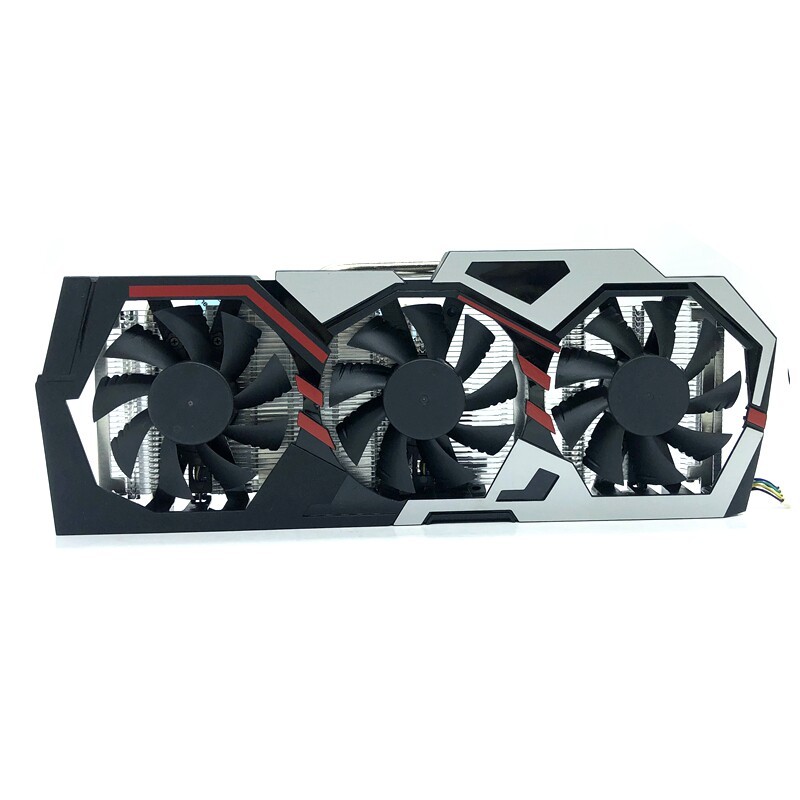 สีสันสายรุ้ง GTX1060/107/1080 หม้อน้ําเปลวไฟเทพเจ้าแห่งสงครามที่เหมาะสม