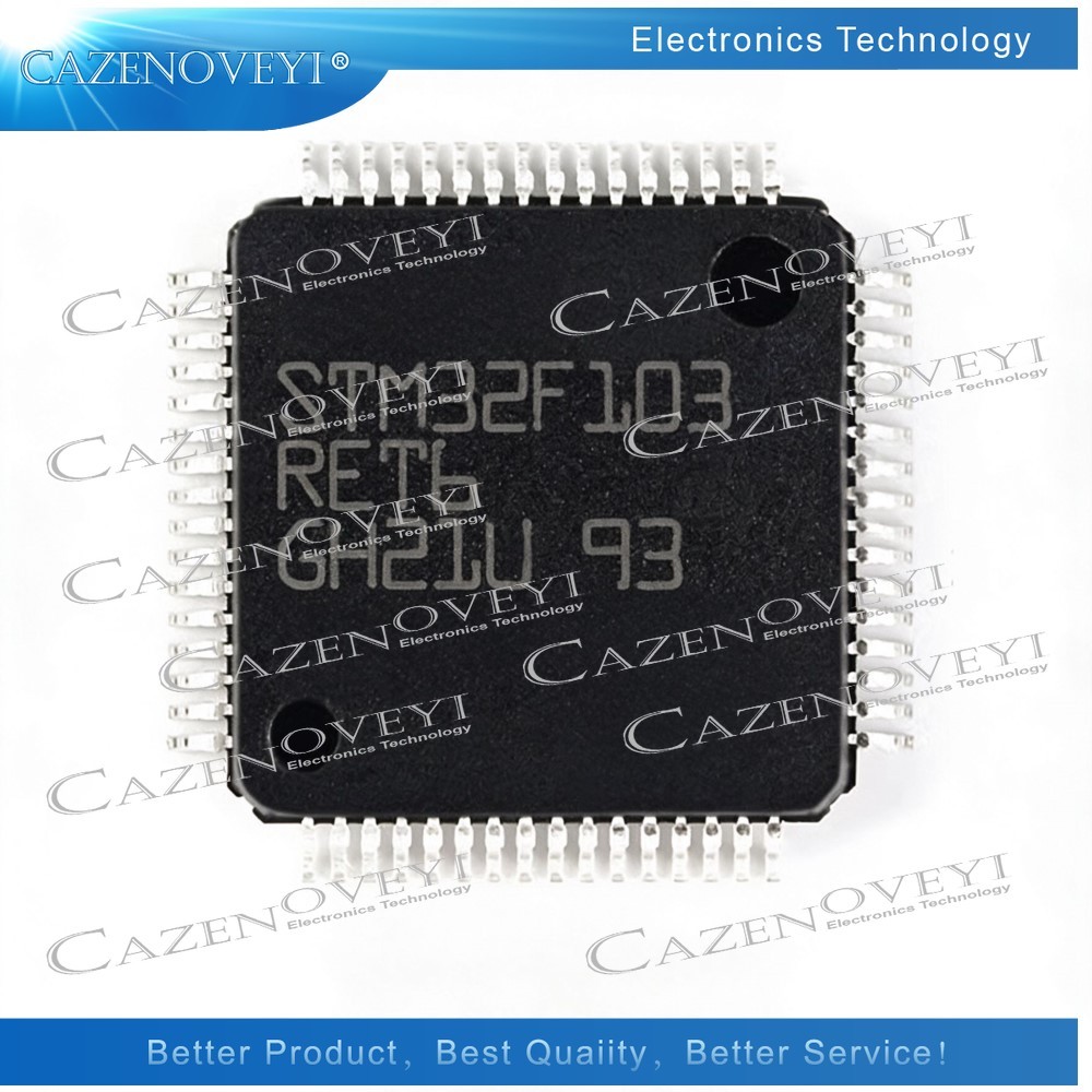 5 ชิ้น STM32F103RET6 LQFP-64