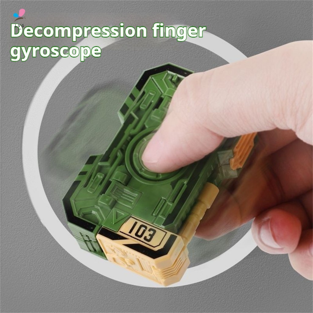 Tank Fidget Spinner Toy - Anti-Anxiety Gadget สําหรับเด็ก อายุ 7+