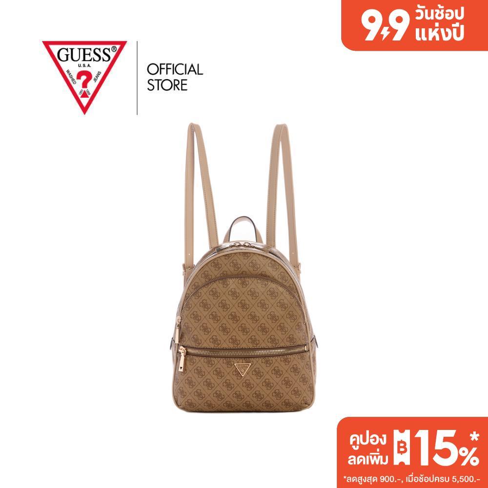 กระเป๋า Guess รุ่น SG711833 MANHATTAN II LARGE BACKPACK สีน้ำตาล