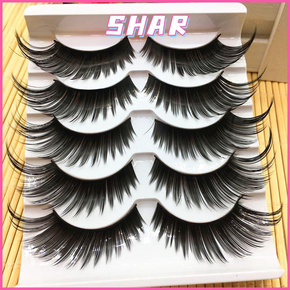 SHAR 5 คู่ขนตาปลอมนุ่มหนายาวเกินจริง Styel