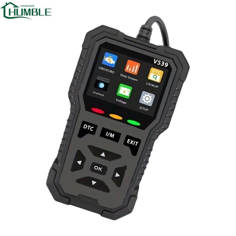 Humble OBD2 เครื่องอ่านรหัสรถยนต์เครื่องมือวินิจฉัย V539 พร้อมการควบคุมโดยตรงการอ่านข้อมูลสดและการเช