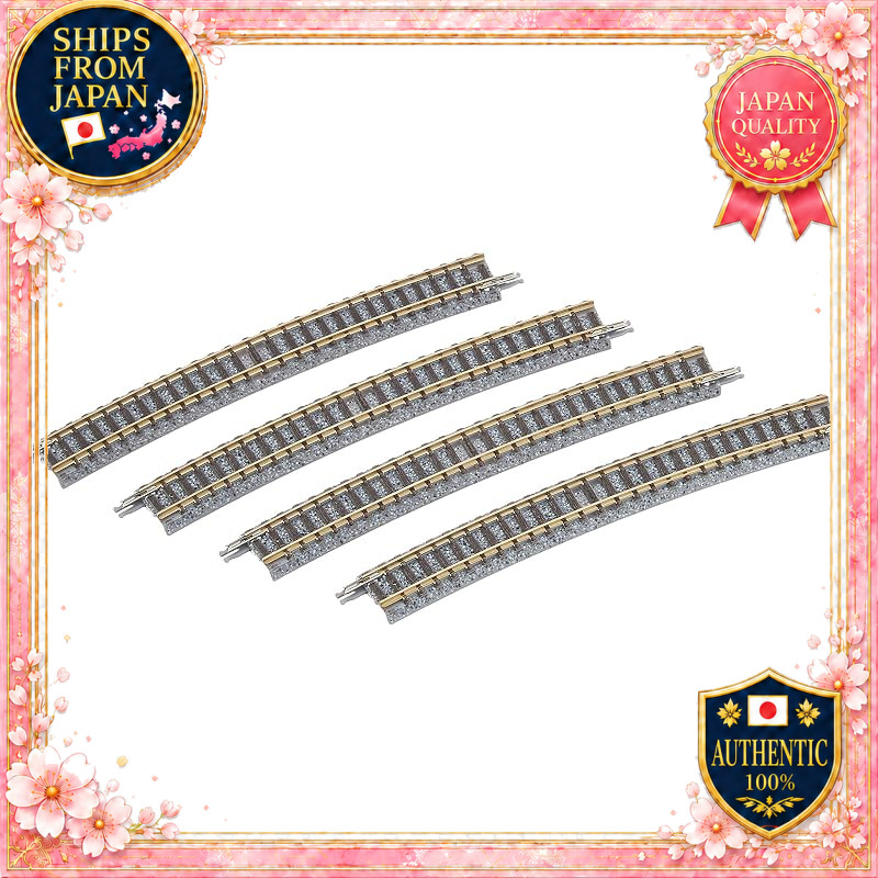 TOMYTEC TOMIX N Scale Curved Rail C541-15 F 4pcs 1853