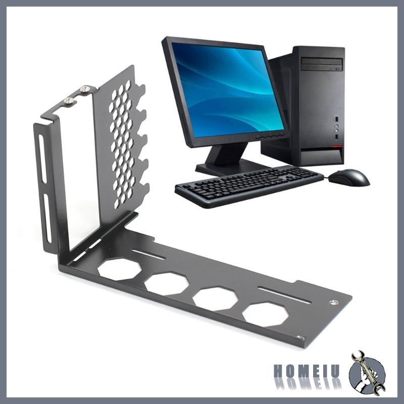 HOMEIU SXJ-B ที่วาง GPU แนวตั้งวงเล็บแปลงมุม GPU สําหรับเคสพีซีเดสก์ท็อป