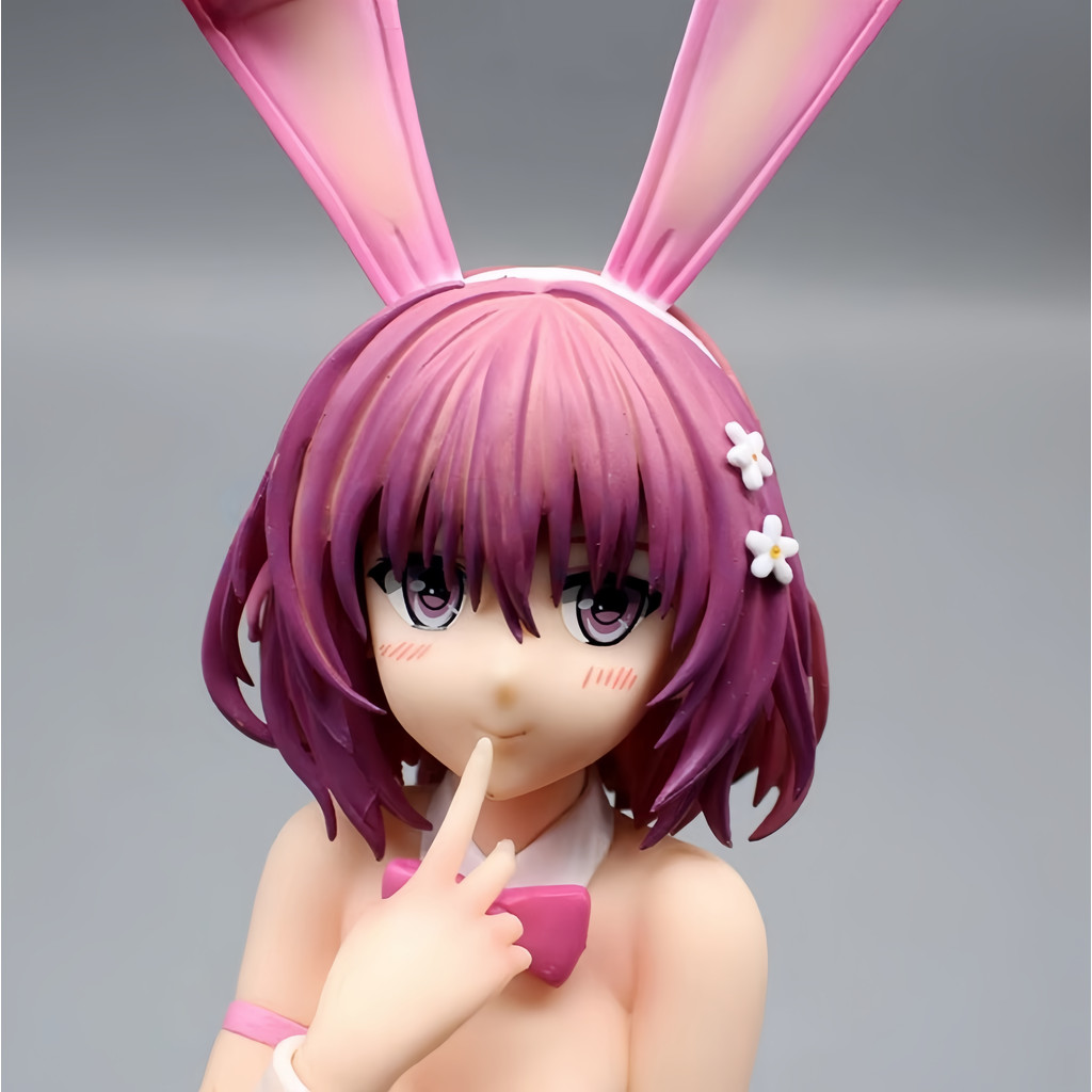 23 ซม.To LOVE-ru Darkness Momo Belia Deviluke B-style 1/4 Bunny Ver PVC Action Figure