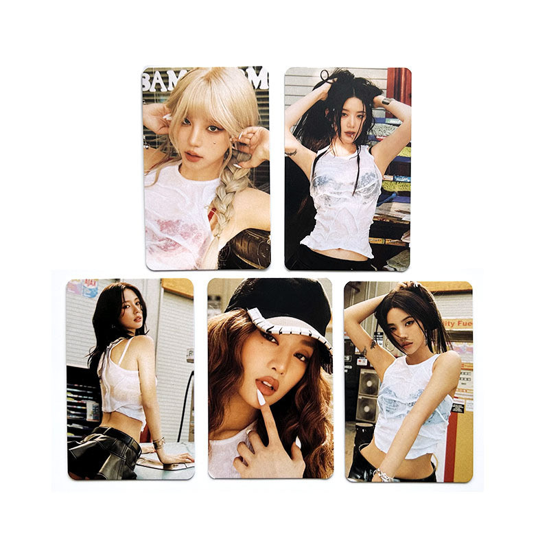 (((G) I-DLE < I SWAY > การ์ดอัลบั้ม การ์ดพิเศษ การ์ดสุ่ม การ์ดนําโชค โปสการ์ด สินค้า