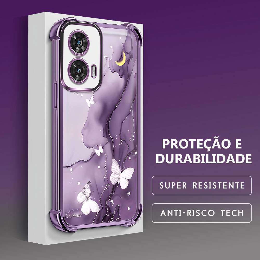 เหมาะสําหรับ Motorola Moto Edge 50 Fusion โทรศัพท์มือถือ Anti-Collision เคสโทรศัพท์ FS0710