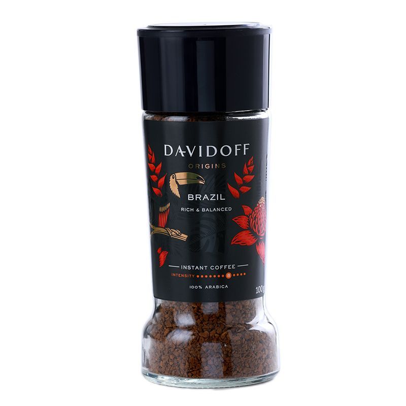 แดวิดอฟฟ์คอฟฟี่ออริจินส์บราซิล 90กรัม Davidoff Coffee Origins Brazil 90g.
