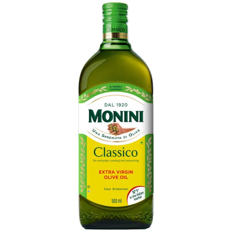 โมนีนี่น้ำมันมะกอกคลาสสิโคเอ็กซ์ตร้าเวอร์จิ้น 500มล. Monini Classico Extra Virgin Olive Oil 500ml.