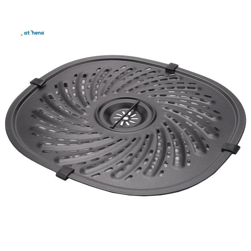 athena55Air Fryerเปลี่ยนกระทะย่างสําหรับPower XL Gowise 7QT Air Fryers,Nonstick Crisperแผ่นเคลือบ,Ai