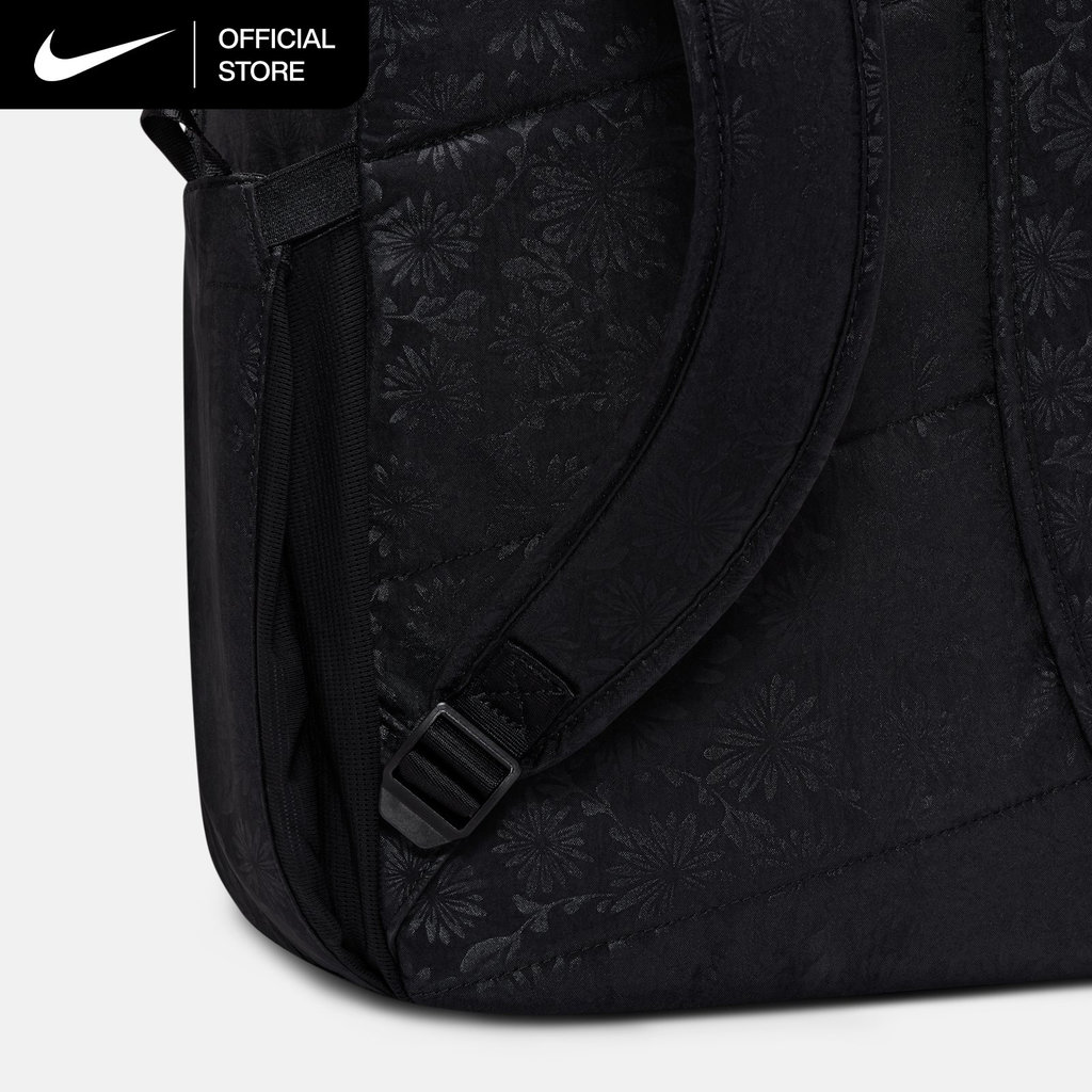 Nike حقيبة ظهر Aura Floral ‏24 لتر — أسود — صورة 6
