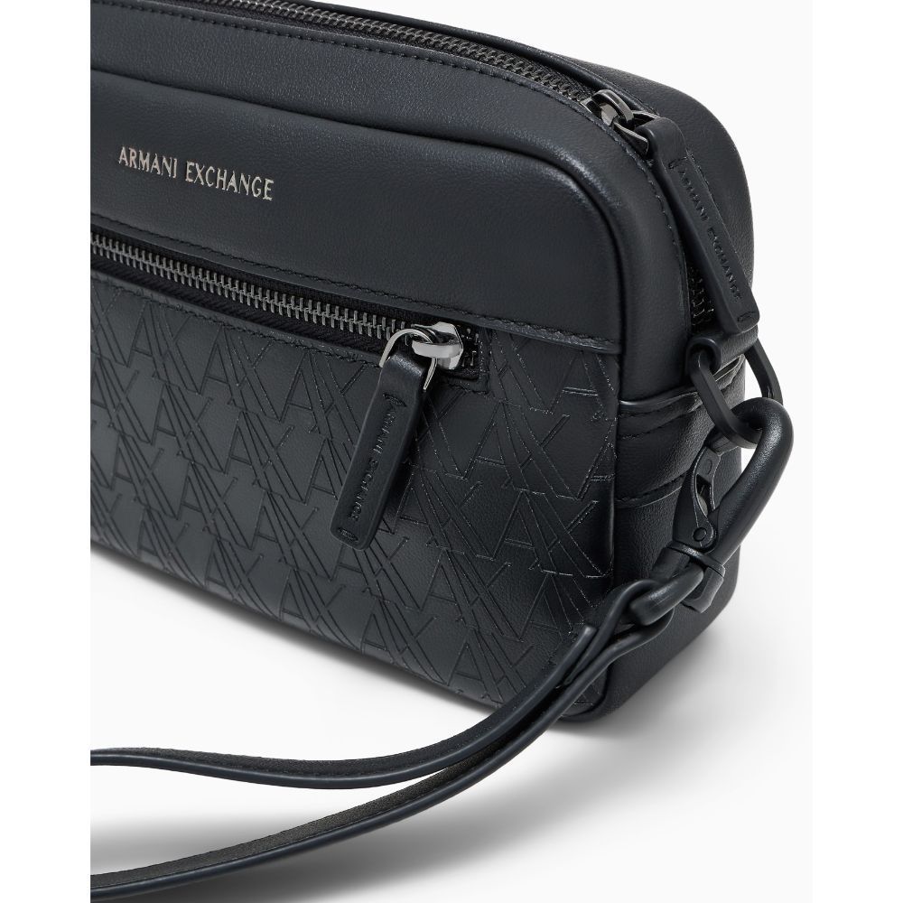 Armani Exchange حقيبة أدوات تجميل رجالية — أسود — صورة 3