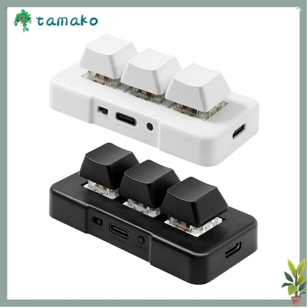 คีย์บอร์ด TAMAKO, คีย์บอร์ดแบบกําหนดเองขนาดเล็ก 3 คีย์, USB แบบพกพา + BT Dual-mode MK321U MK321G MK3